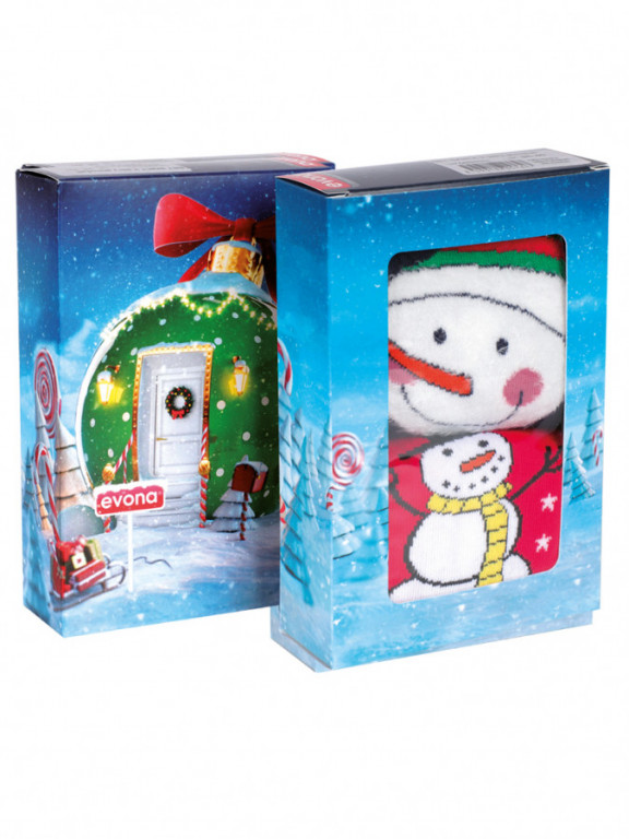 Darčekové balenie ponožiek SANTA č.2