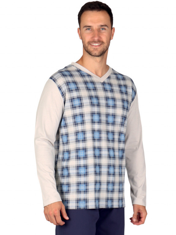 Pánske dlhé pyžamo P BEST 130 č.2