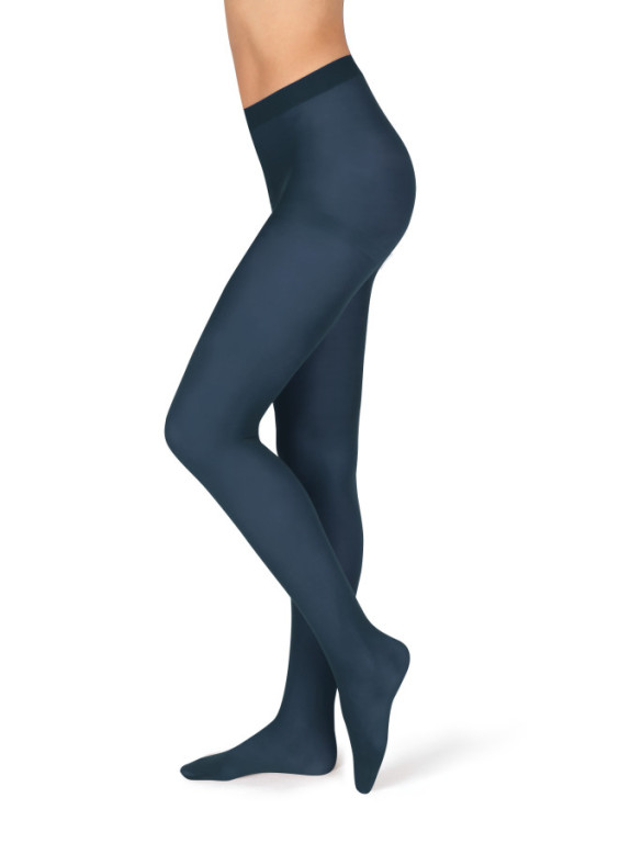 Nepriehľadné pančuchové nohavice MAGDA 5 tmavo modré č.1