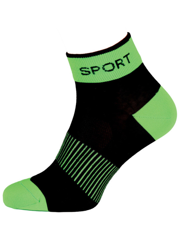 Členkové ponožky 5086 ŠPORT ZELENÁ č.1
