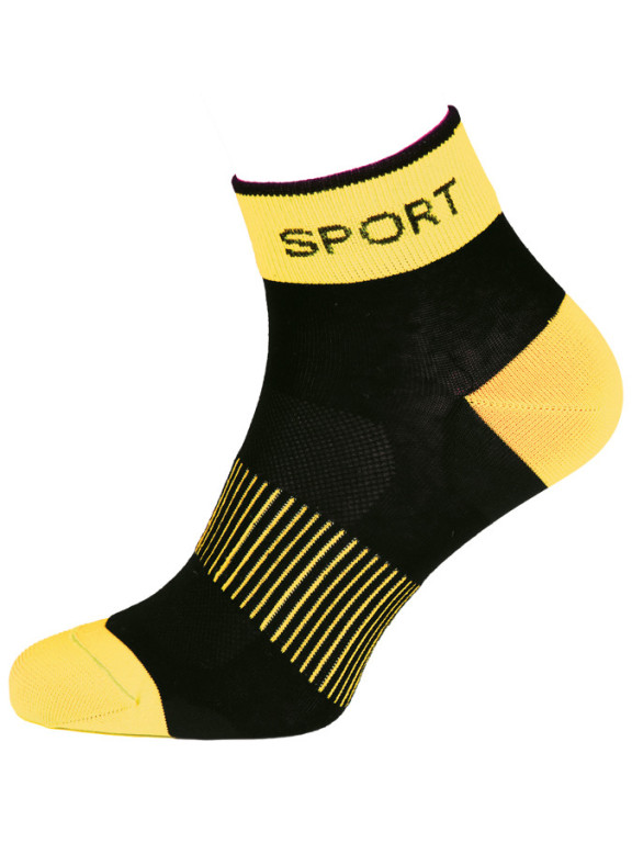 Členkové ponožky 5086 ŠPORT ŽLTÁ č.1