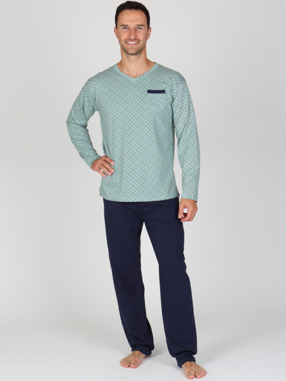 Pánske dlhé pyžamo P SILAS č.1