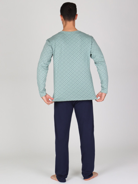 Pánske dlhé pyžamo P SILAS č.4