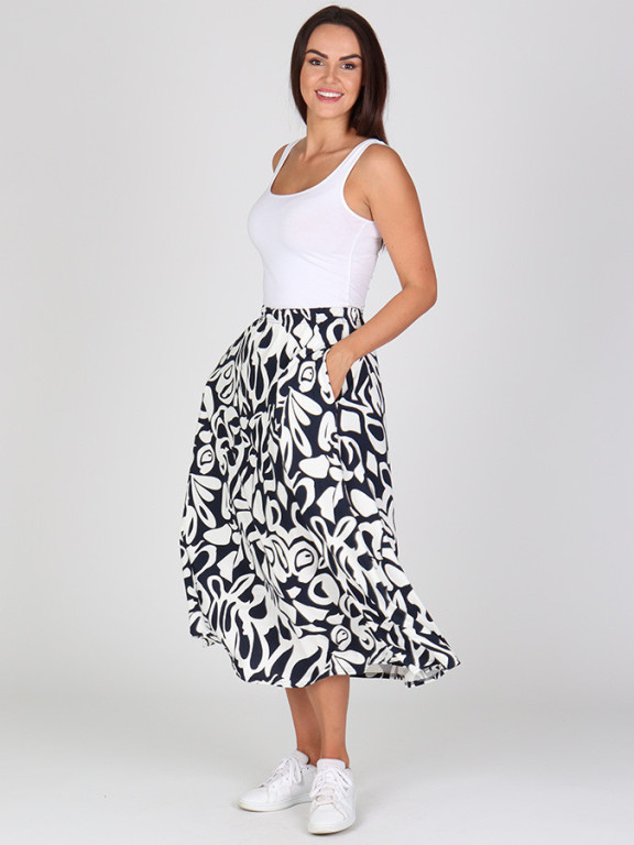 Dámska dlhá sukňa S DALMA 527 č.2