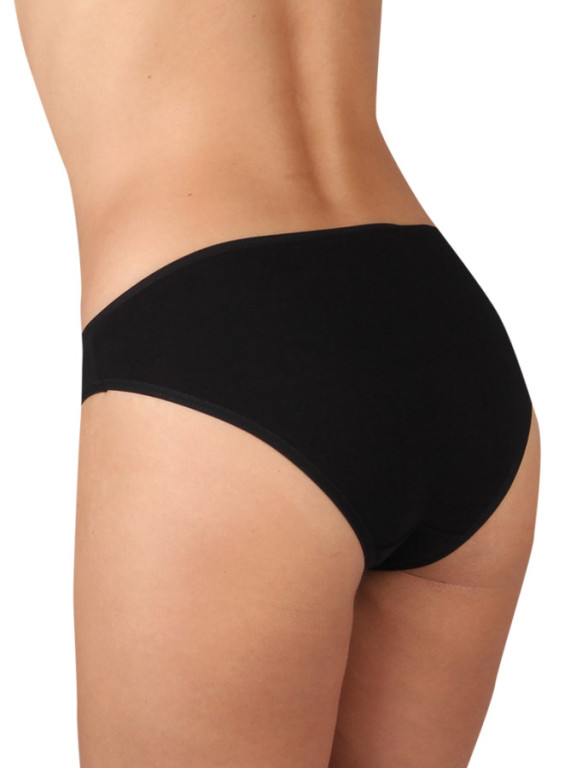 Dámske klasické nohavičky K 178 čierne č.2