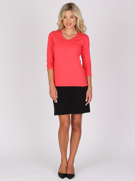 Dámske tričko EBY V 054 červené č.2