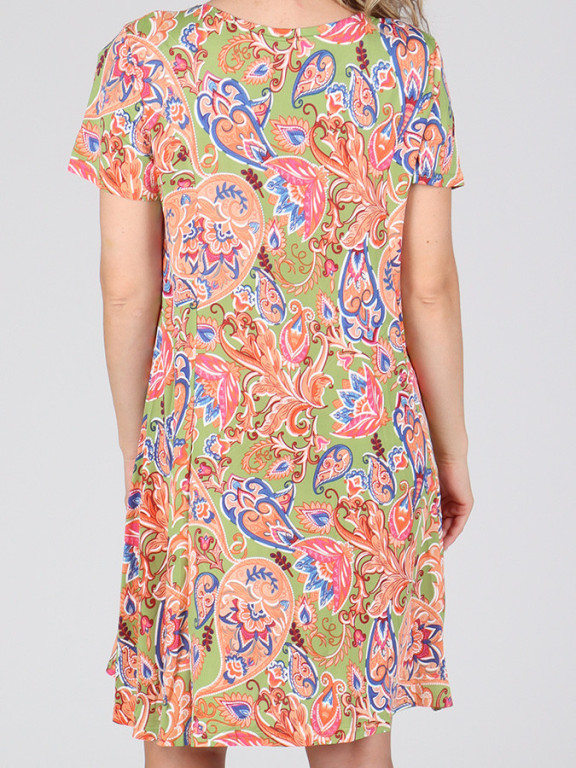 Dámske krátke šaty LETNÉ vzor 2 č.5