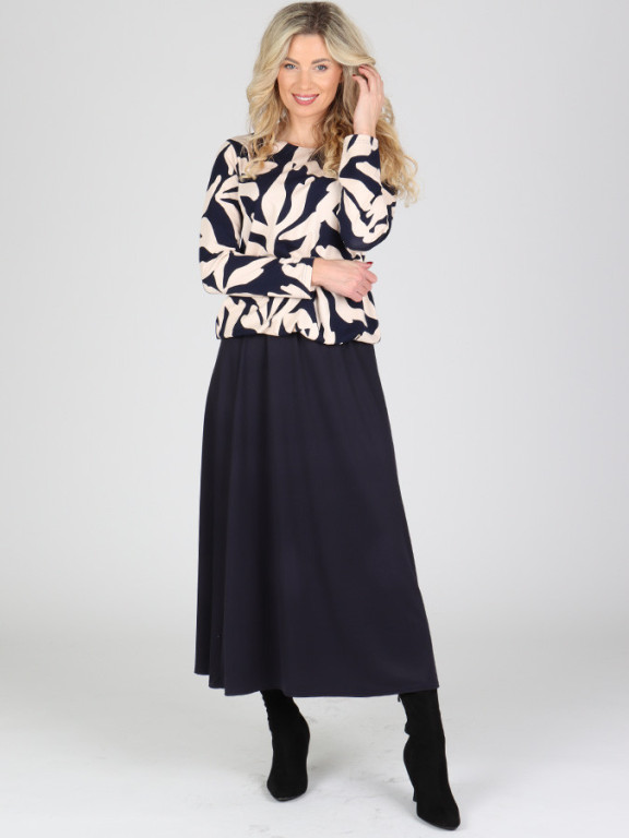 Dámska dlhá sukňa S LINET 023 č.1