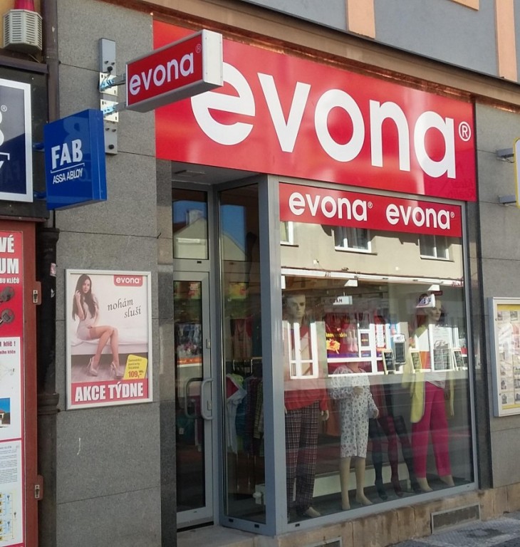 Predajňa EVONA Hradec Králové