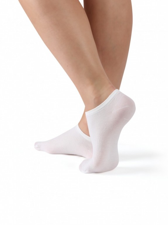 Členkové ponožky NELA 111 biele č.1