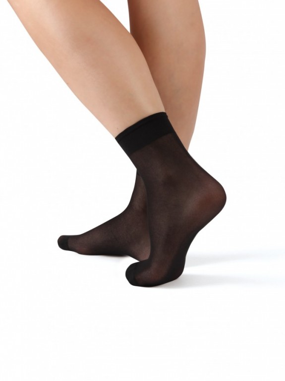 Dámske ponožky POLO 999 čierne č.1